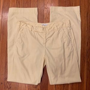Vince Women’s pale yellow pants size 8